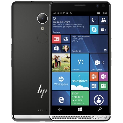 HP Elite X3 with Desktop Dock (4G/LTE, 64GB/4GB. 5.96''. Win10, PC/Tablet/SmartPhones) - Black
