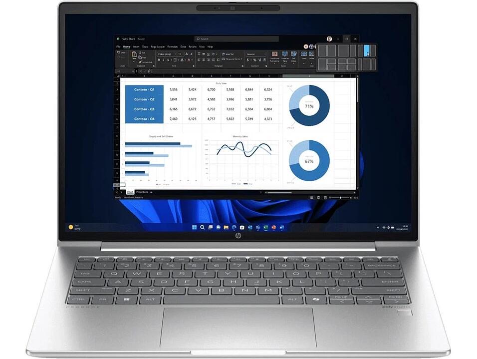 HP Probook 440 G11 14" WUXGA Touchscreen Laptop, Ultra 7-155U, 32GB RAM, 2TB SSD, Windows 11 Pro