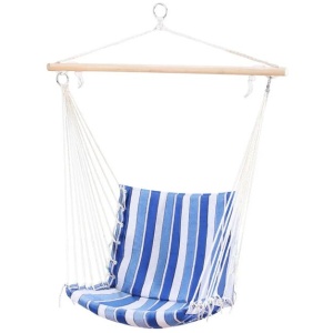 Hammock Chair Swing Camping Blue