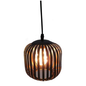 Hanging Ceiling Metal LED Pendant Lamp Light Holder Base w Timer