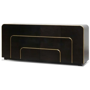 Harley 2m Buffet Unit - Textured Espresso Black by Interior Secrets - AfterPay Available