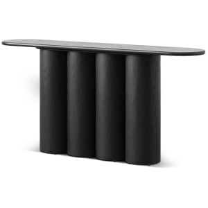 Harlow 1.7m Console Table - Full Black by Interior Secrets - AfterPay Available