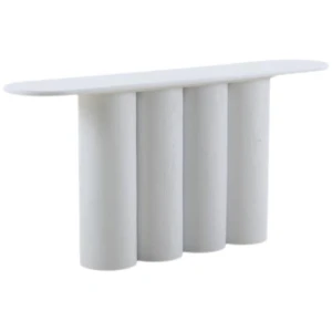Harlow 1.7m Console Table - Full White by Interior Secrets - AfterPay Available
