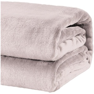 Heavy Weight Acrylic Mink Rose Blanket by Renee Taylor