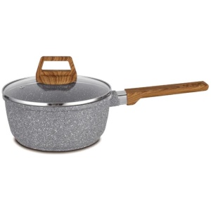 Hello Kitchen Non-stick Marble Saucepan 18cm/20cm - 20cm