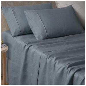 Hemp Eucalypt Sheet Set by Vintage Design Homeware Queen