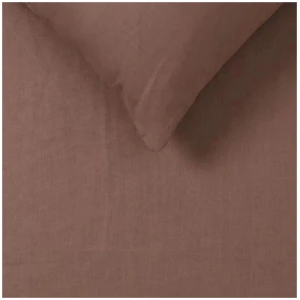 Hemp Hazelnut Quilt Cover by Vintage Design Homeware King