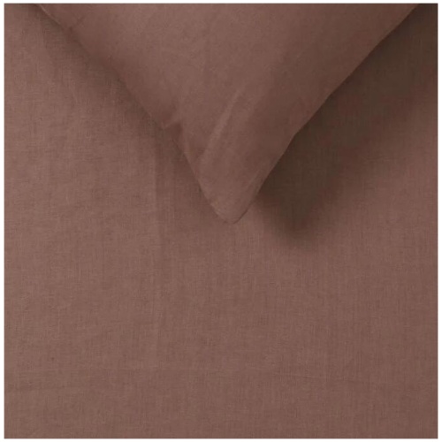 Hemp Hazelnut Quilt Cover by Vintage Design Homeware King
