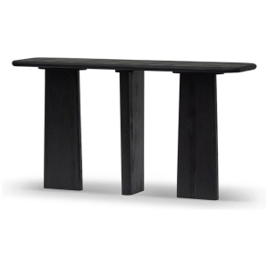 Herrera 1.6m Console Table - Full Black by Interior Secrets - AfterPay Available