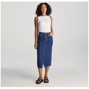 High Rise Midi Skirt