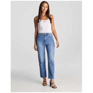 High Straight Crop Jean