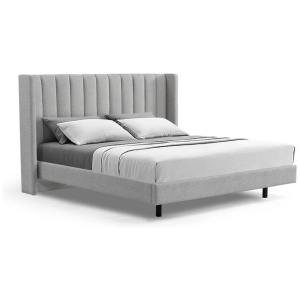 Hillsdale King Bed Frame - Spec Grey by Interior Secrets - AfterPay Available