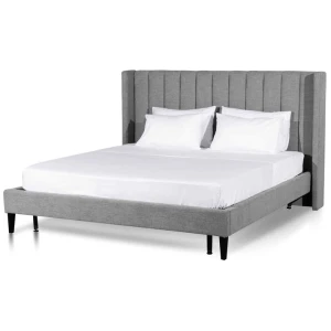 Hillsdale Queen Bed Frame - Flint Grey - Last One by Interior Secrets - AfterPay Available