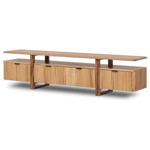 Hirata 2.1m TV Entertainment Unit - Natural by Interior Secrets - AfterPay Available
