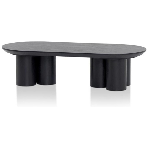 Holt 1.3m Coffee Table - Full Black by Interior Secrets - AfterPay Available