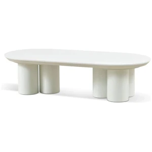Holt 1.3m Coffee Table - Full White by Interior Secrets - AfterPay Available