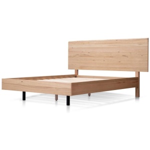Horace Queen Bed Frame - Messmate by Interior Secrets - AfterPay Available