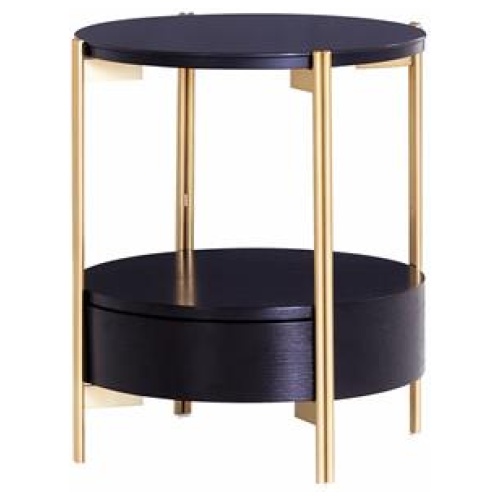 Hoshiko Side Table - Black by Interior Secrets - AfterPay Available