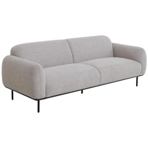 Igor 3 Seater Fabric Sofa - Speckled Grey by Interior Secrets - AfterPay Available