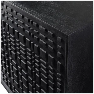 Imani Timber Sideboard - Black by Interior Secrets - AfterPay Available