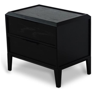 Imrich Bedside Table - Full Black by Interior Secrets - AfterPay Available