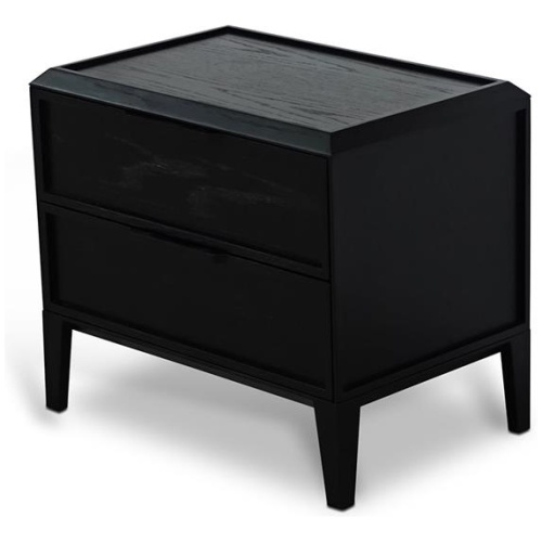 Imrich Bedside Table - Full Black by Interior Secrets - AfterPay Available