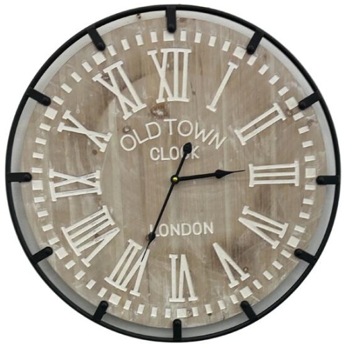 Industrial Wall Clock - 60cm