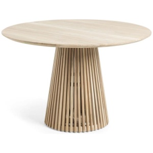 Irune Solid Timber Round Dining Table - Natural by Interior Secrets - AfterPay Available