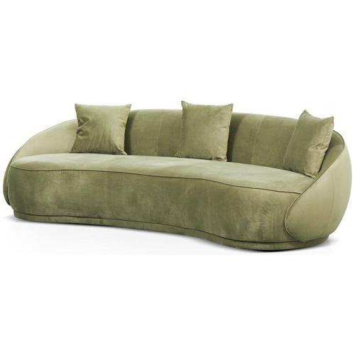 Jake 4 Seater Fabric Sofa - Elegant Sage by Interior Secrets - AfterPay Available