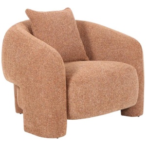 Jam Armchair - Coral Orange by Interior Secrets - AfterPay Available