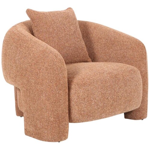 Jam Armchair - Coral Orange by Interior Secrets - AfterPay Available