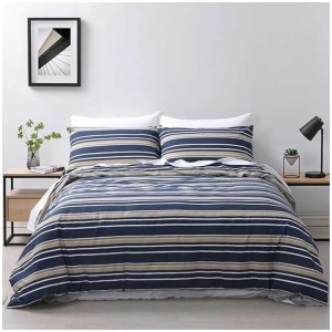 Jason Brighton Midnight Blue Quilt Cover Set King
