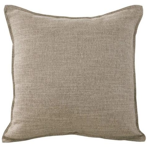 Jason Linen Look Square Filled Cushion 44 x 44 + 1 cm Sand