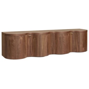 Jaya 2.15m TV Entertainment Unit - Light Walnut by Interior Secrets - AfterPay Available