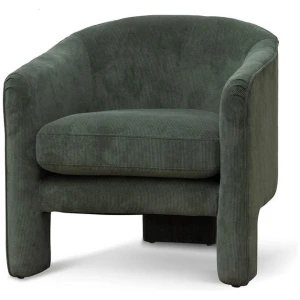 Jerrod Fabric Armchair - Olive Green by Interior Secrets - AfterPay Available