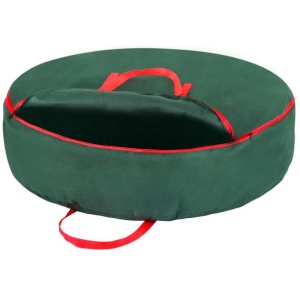 Jingle Jollys Christmas Garland Wreath Storage Bag Baubles Ornaments Container