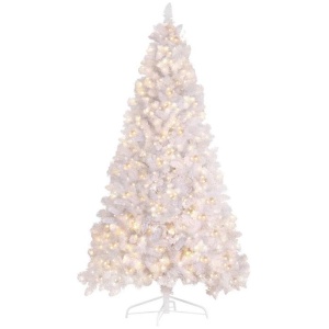 Jingle Jollys Christmas Tree 2.1m 500 LED Xmas Tree Decorations White 1260 Tips
