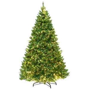 Jingle Jollys Christmas Tree 2.4m Xmas Tree Decorations 1488 LEDs