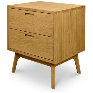 Johan Bedside Table - Natural Oak by Interior Secrets - AfterPay Available