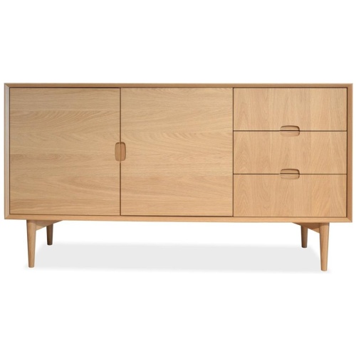 Johansen Scandinavian Wooden Buffet Cabinet - Natural by Interior Secrets - AfterPay Available