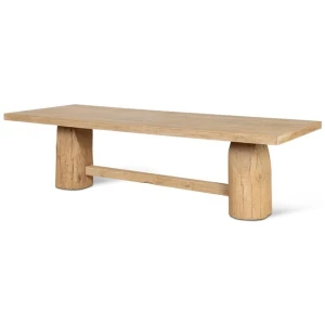 Josif 2.2m Elm Dining Table - Natural by Interior Secrets - AfterPay Available