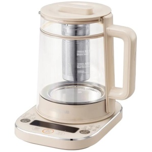 Joyoung Eletric Glass Kettle Set with stewing pot Tea Basket egg holder 1.5L