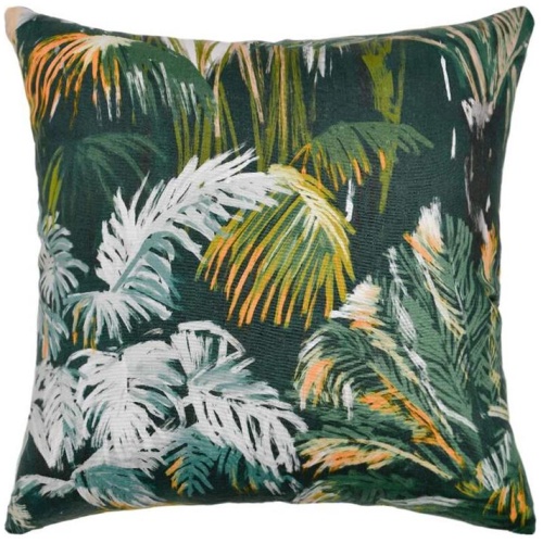 Jungle Linen Cushion - 50x50cm