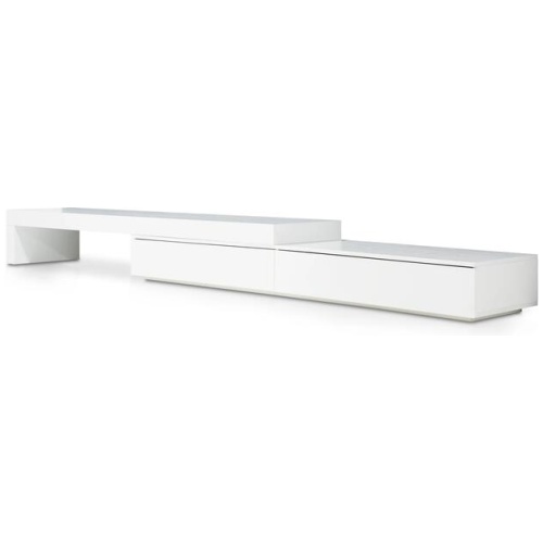 Katherine Extendable TV Entertainment Unit - White Oak by Interior Secrets - AfterPay Available