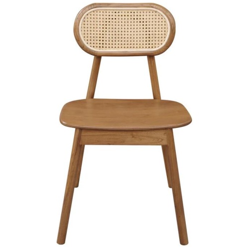 Kelly Rattan Dining Chair (Almond)