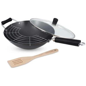 Ken Hom 4 Piece Wok Set