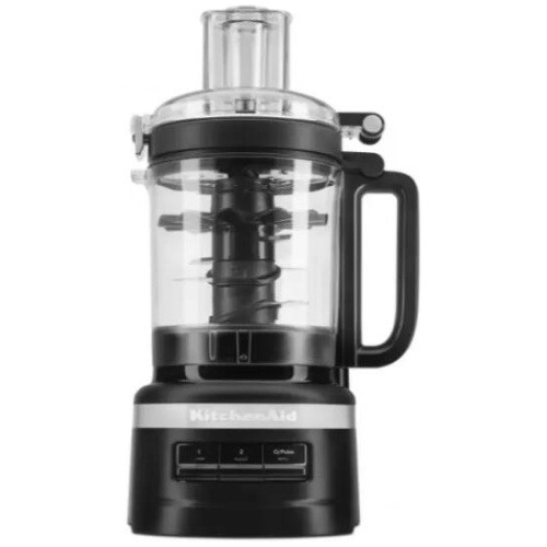 KitchenAid 250W 9 Cup Food Processor - Black Matte
