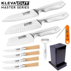 KlevaCut® Professional Chef 3pc Knife Set + $130 FREE Gifts + Lifetime Guarantee!