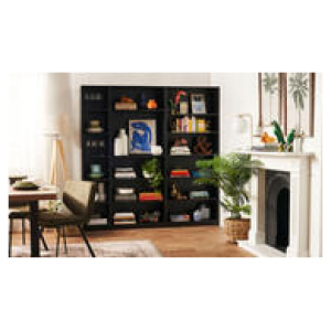 Kobi Bookcase Package 3 Black