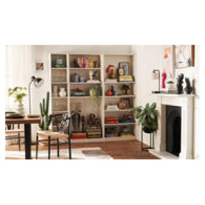 Kobi Bookcase Package 3 White